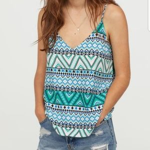 V neck tank